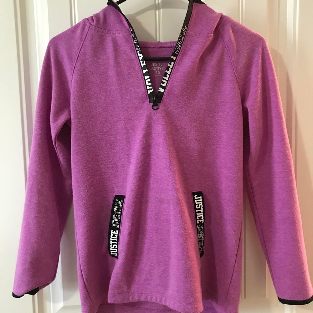 Girls Justice Magenta Pullover